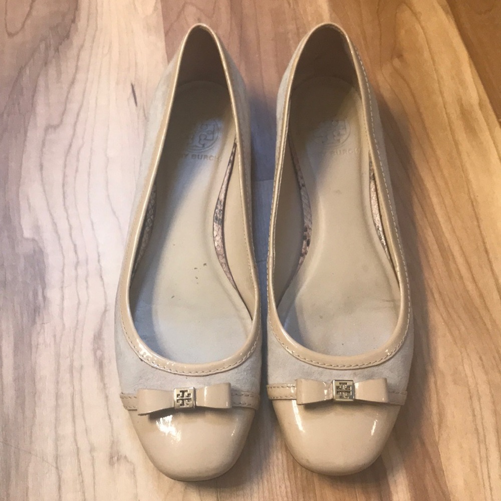 Suede Tory Burch Flats